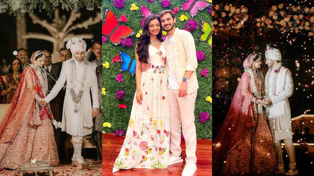 Swini Khara ने बॉयफ्रेंड उर्विश देसाई से की शादी, सोशल मीडिया पर शेयर किया फोटो …